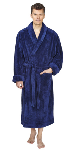 Shawl Fleece Bathrobe